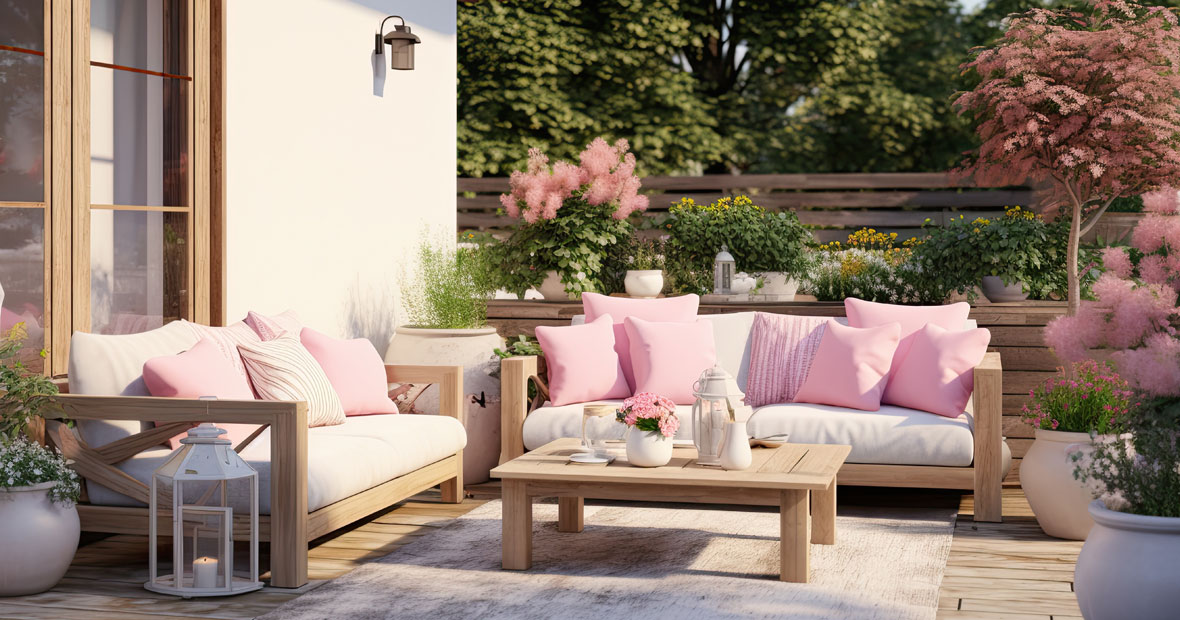 salon de jardin en bois